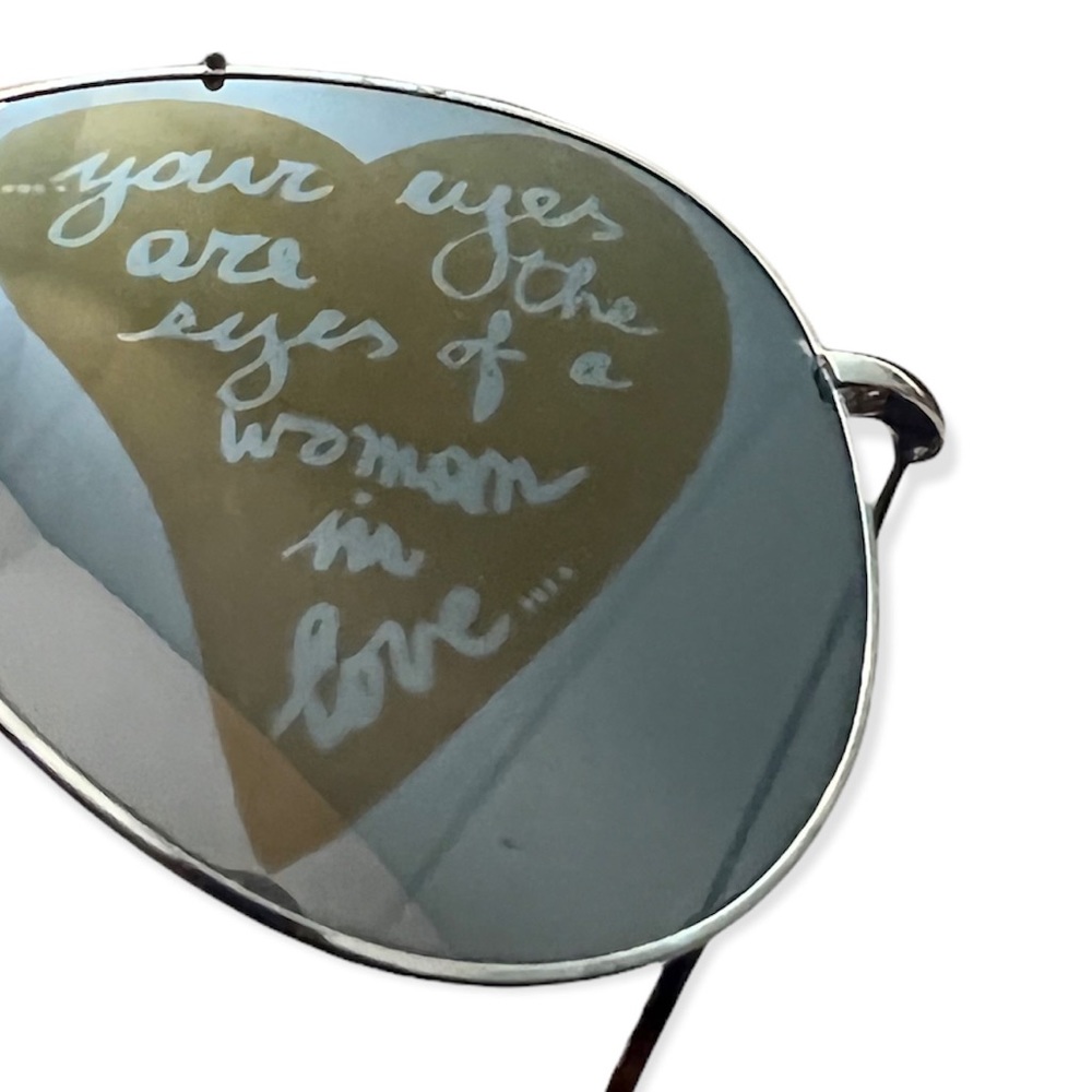 Valentino Silver Aviator Sunglasses - Picture 13 of 16